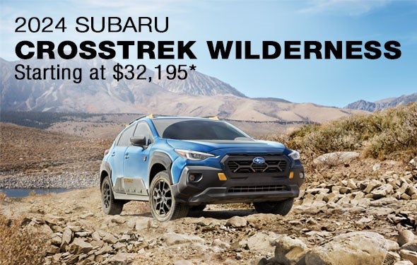 2024 Subaru Crosstrek Wilderness Starting at $32,195 | Randy Marion Subaru in Mooresville NC