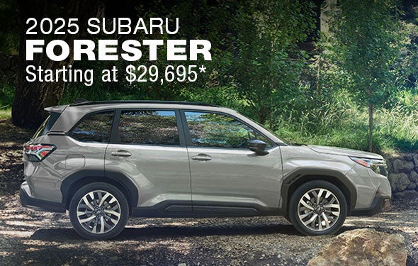 2025 Subaru Forester Starting at $29,695 | Randy Marion Subaru in Mooresville NC