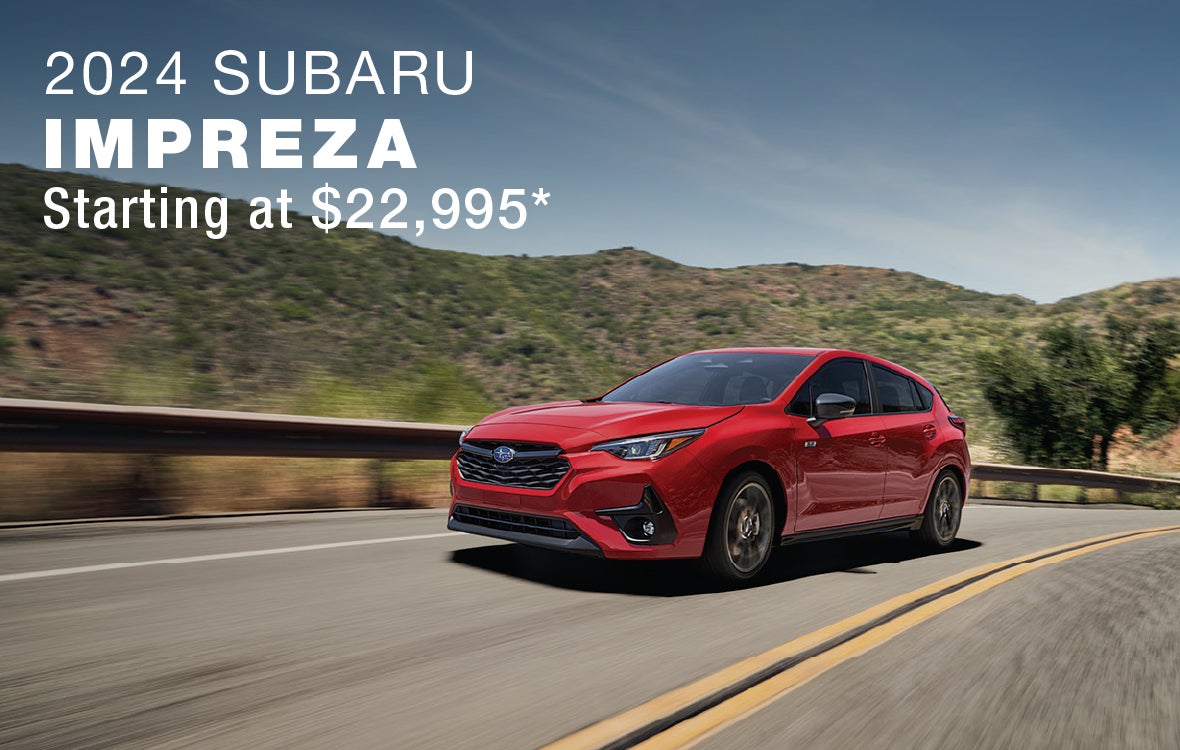 2024 Subaru Impreza Starting at $22,995