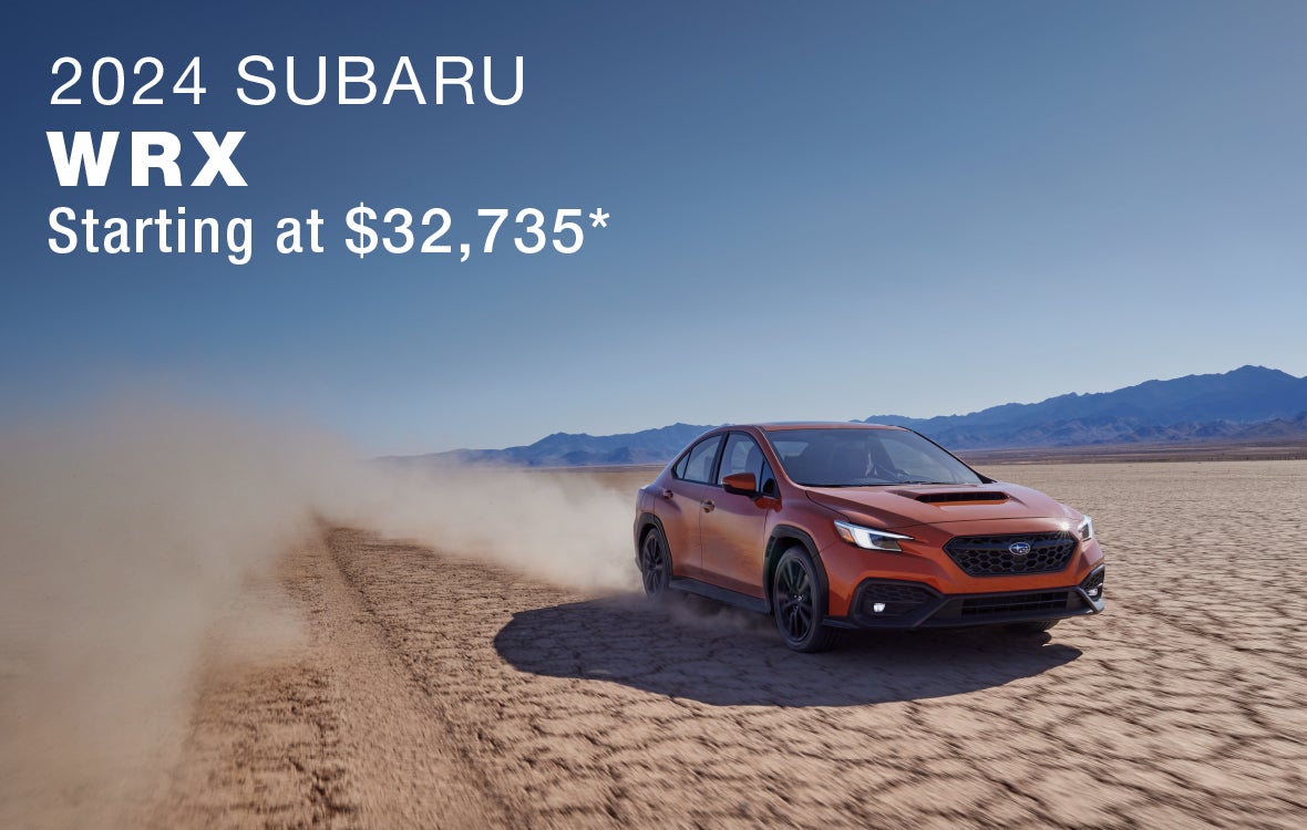 2024 Subaru WRX Starting at $32,735