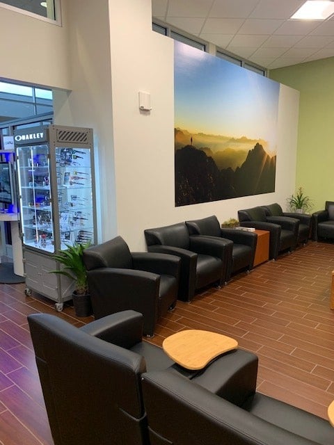 image service lounge area at Randy Marion